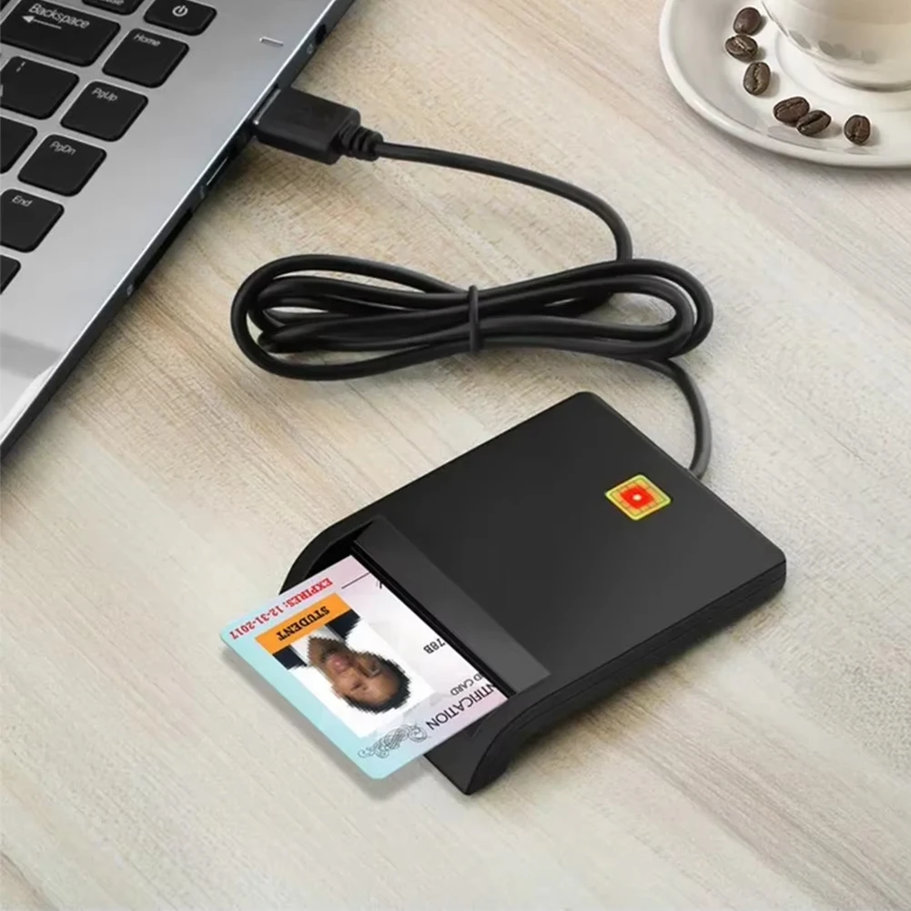 USB SIM Smart Card Reader For Bank Card IC/ID EMV SD TF MMC Cardreaders USB for Windows 7 8 10 Multi-in-one Smart Card Readers