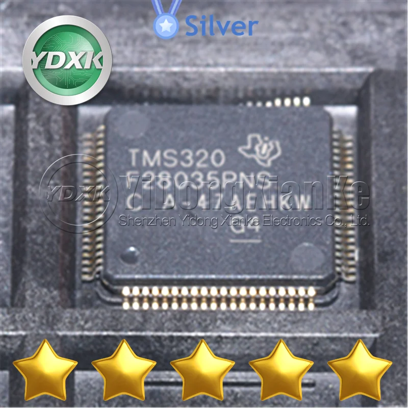 TMS320F28035PNS QFP80 Electronic Components TMDS341APFCR TMP82C265BF-2 TMP87PP21DF TMP87PP21F TMP91FU62FG TMS320F28034PNT