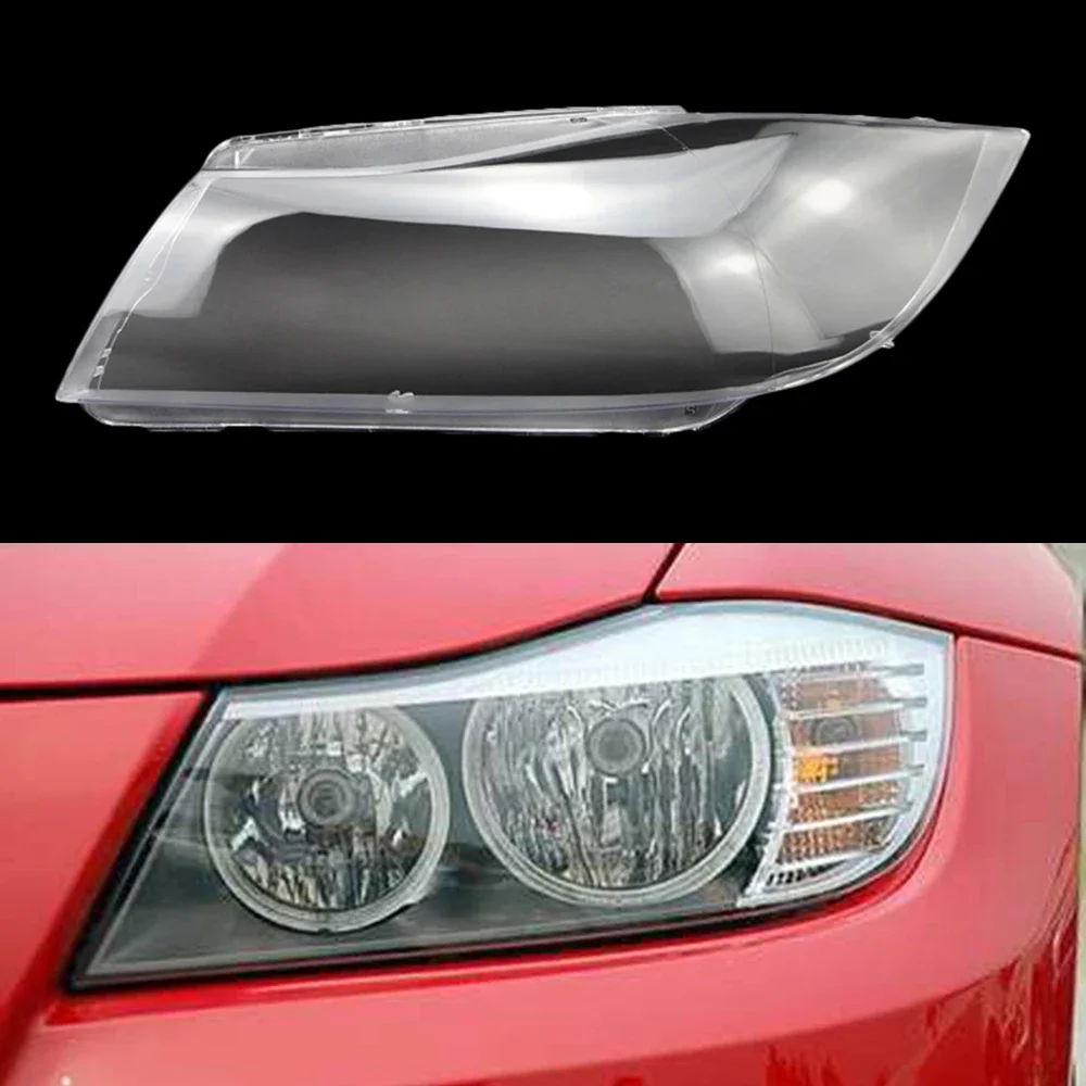 

Крышка фары для BMW 3 серии E90 Галоген 2004 2005 2006 2007 2008 2009 2010 2011 2012 Прозрачный абажур с линзами из плексигласа