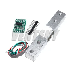 HX711 Load Cell 1KG 5KG 10KG 20KG AD Module Weight Sensor Electronic Scale Aluminum Alloy Weighing Pressure Sensor