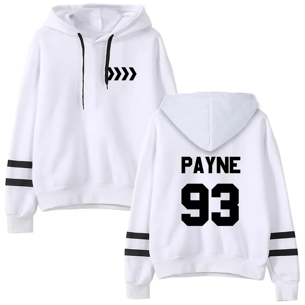 New Liam Payne Tribute Hooded Rap Payne 93 Hooded Long Sleeve Sweatshirt Men Women Fashion Hip Hop Pullover Tops