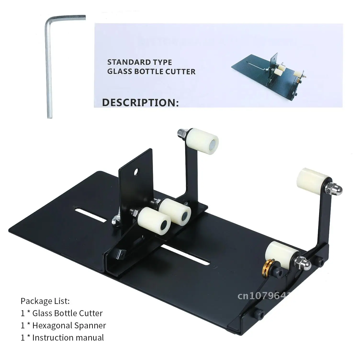 Cutter Glass Bottle Cutting Tool Square and Round Wine Beer Glass Sculptures Cutter for DIY Glass Cutting Machine