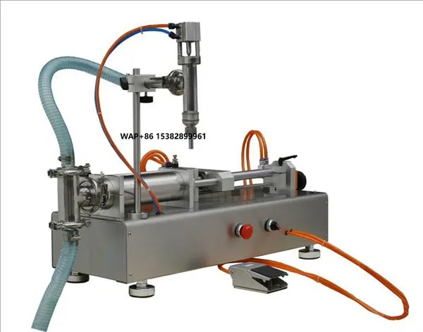 

Semi-automatic Bench Top Pneumatic Filling Machine for Liquid