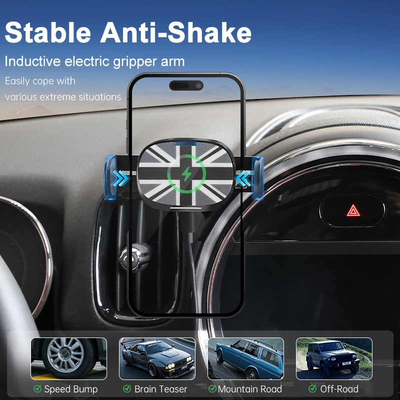 Mini Cooper Wireless Mount 4