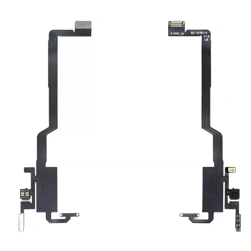 1PCS Ear Earpiece Empty Flex Repair Cable For iPhone X XR XS 11 12 Mini Pro MAX Light Sensor Sound Earphone Speaker Empty Cable