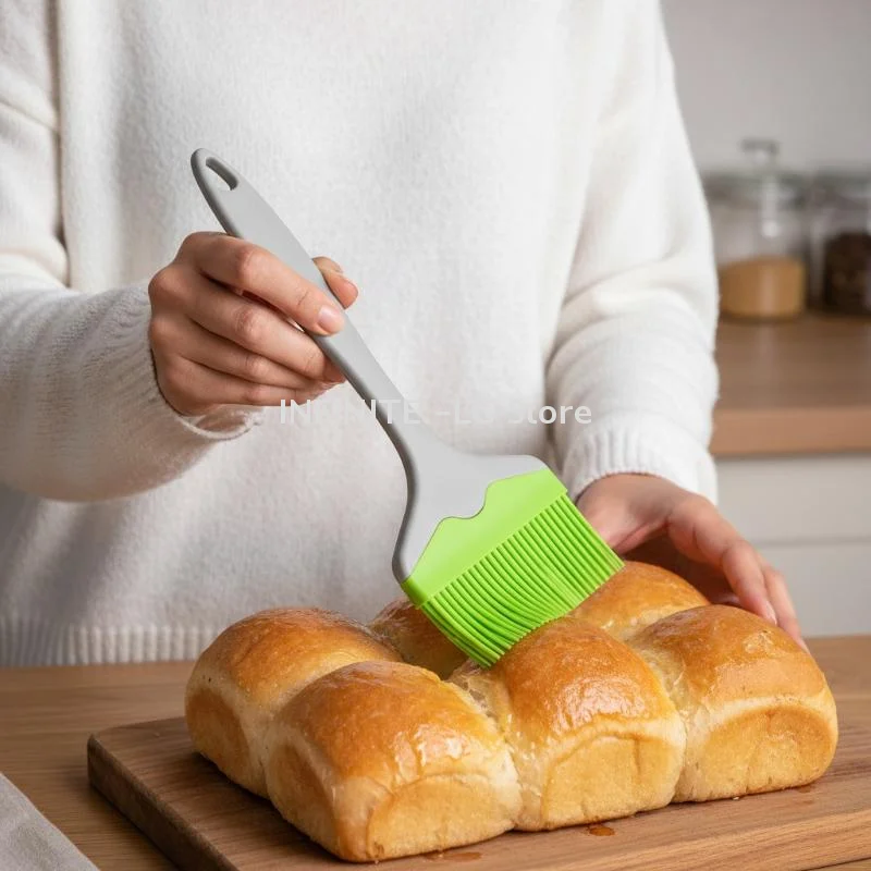 Extra Large Silicone Basting Brush Non-Stick Heat Resistant For Barbecue Grilling Baking Kitchen Utensil