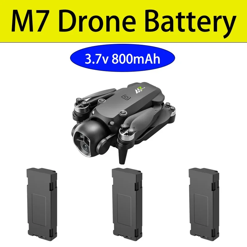 M7 Drohnenbatterie 3,7 V 800 MAh LiPo-Batterie Original Ersatzteile Batterie für M7 Rc Drohne