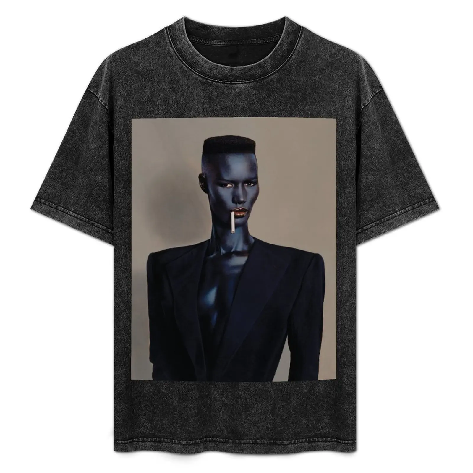 

Футболка Night Clubbing - Grace Jones, однотонная футболка больших размеров