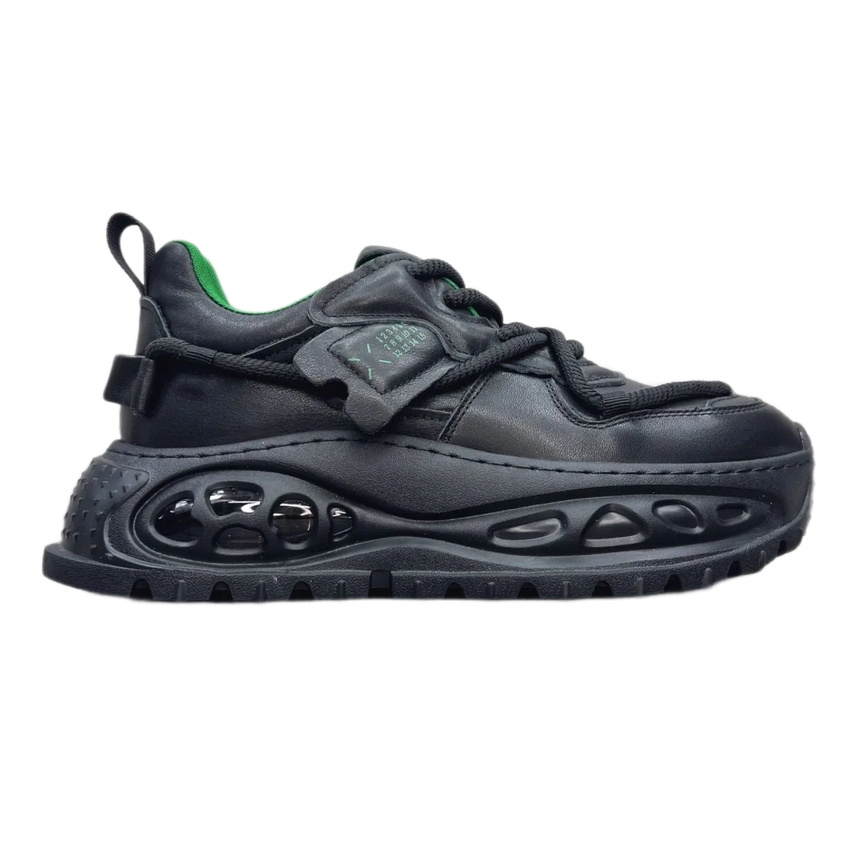 

Genuine Leather Shoes Men Korean Trendy Luxury Brand Original Niche Design Harajuku Cowhide Sneakers Air Cushion Street Stylish