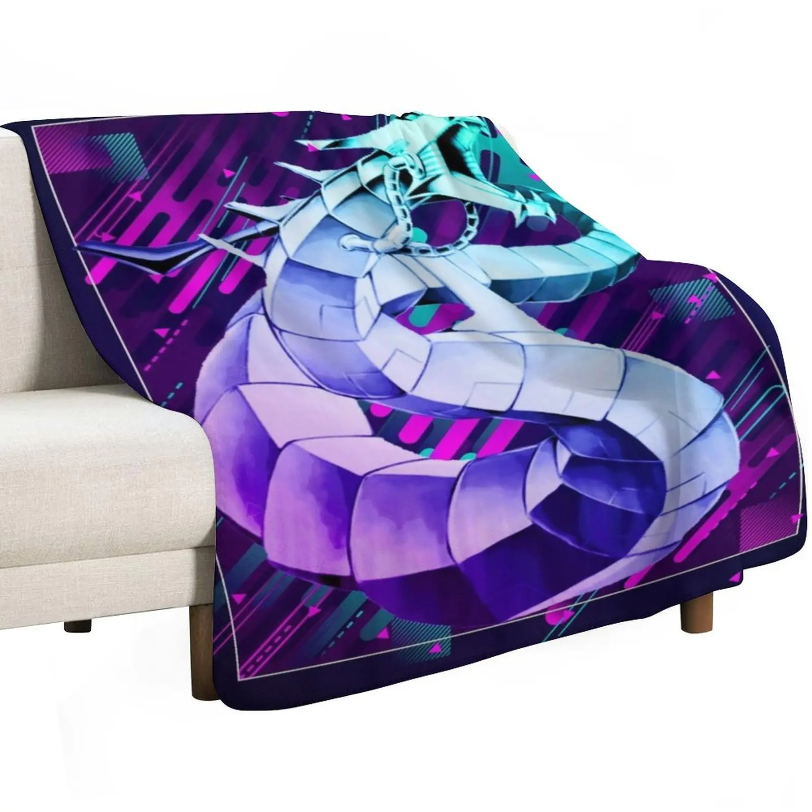 Cyber Dragon *Modern Graphic Design* Throw Blanket Summer Thermals For Travel Luxury Soft Baby Flannels Blankets