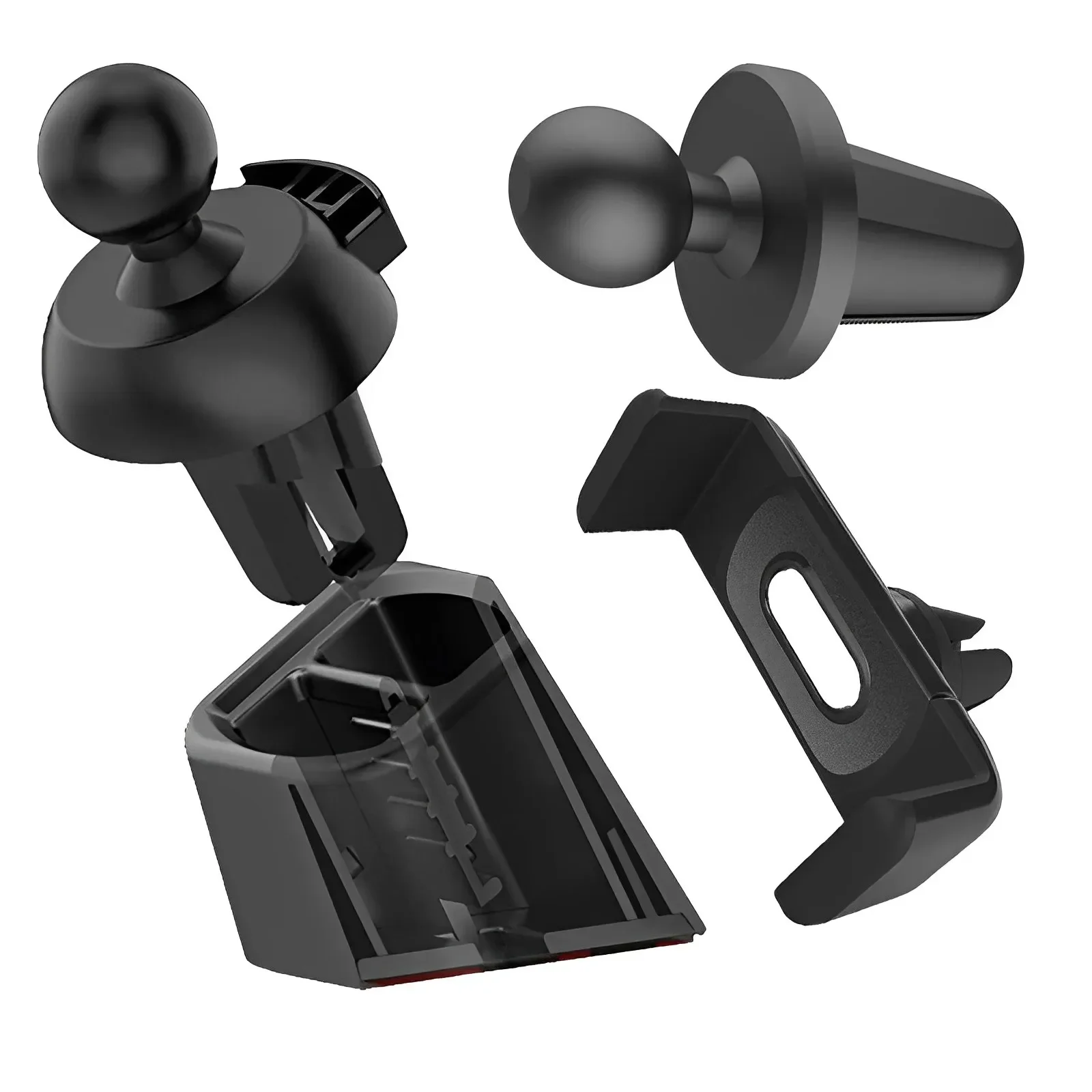 17mm Car Phone Ball Head Anti-skid Fixed Air Vent Stand Creative Cars Cellphone Holder Bracket Base Dashboard Auto Accessories