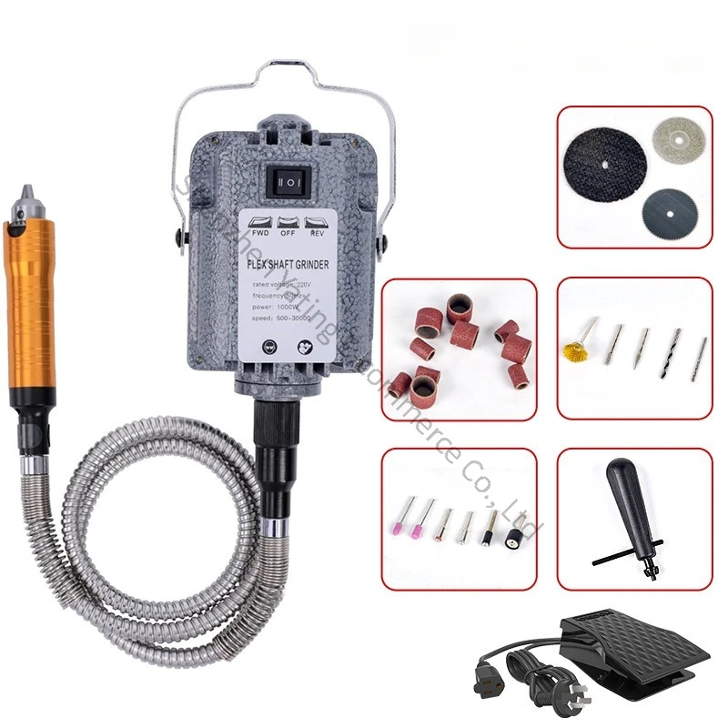 

Электрическая полировальная машина для металла и дерева, инструменты для резьбы по нефриту, электрическая полировка, электромеханическая шлифовальная машина