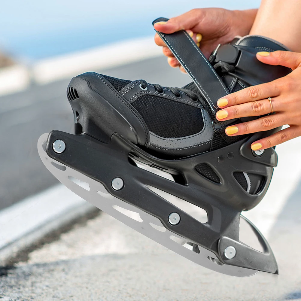 

1 Pair Shoes Blades Replacement Roller Ice Replacement Blades Durable Stainless Steel Parts Outdoor Skating