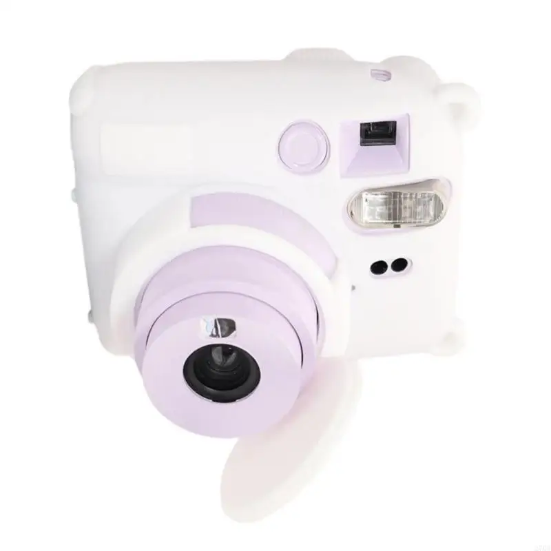 270b 카메라 케이스 여행 가방 소프트 실리콘 소프트 백 렌즈 캡이있는 미니 12 필름 카메라 가방