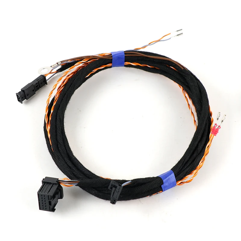Front Camera Lane keeping Assist Wiring Harness With ACC Adaptive Cruise Control connect For Golf 7 MK7 Tiguan Passat B8 Audi A3