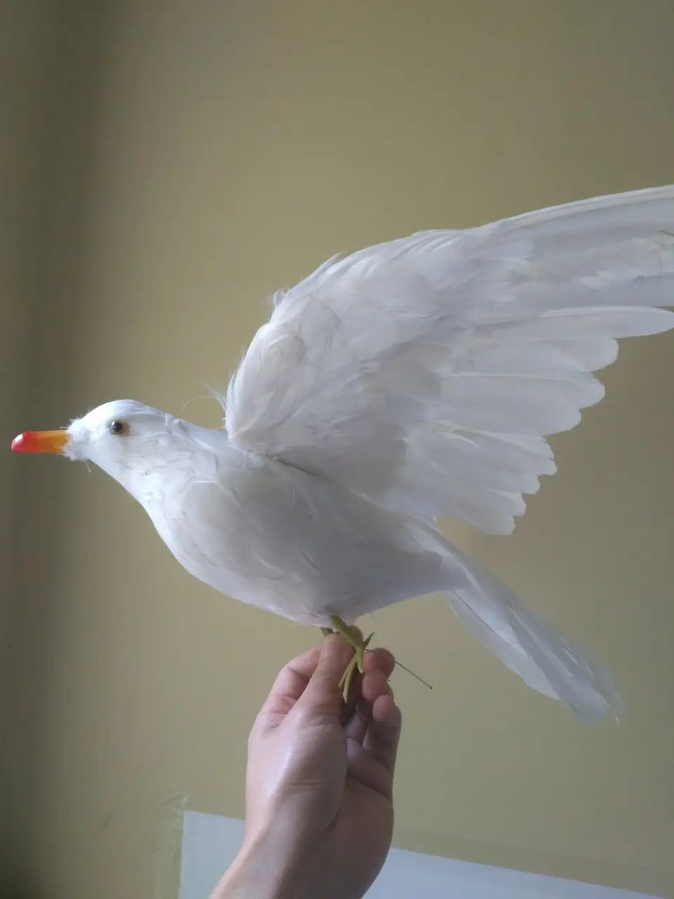 real life white foam&feathers seagull bird wings seagull hard model prop.home garden decoration gift about 35x60cm