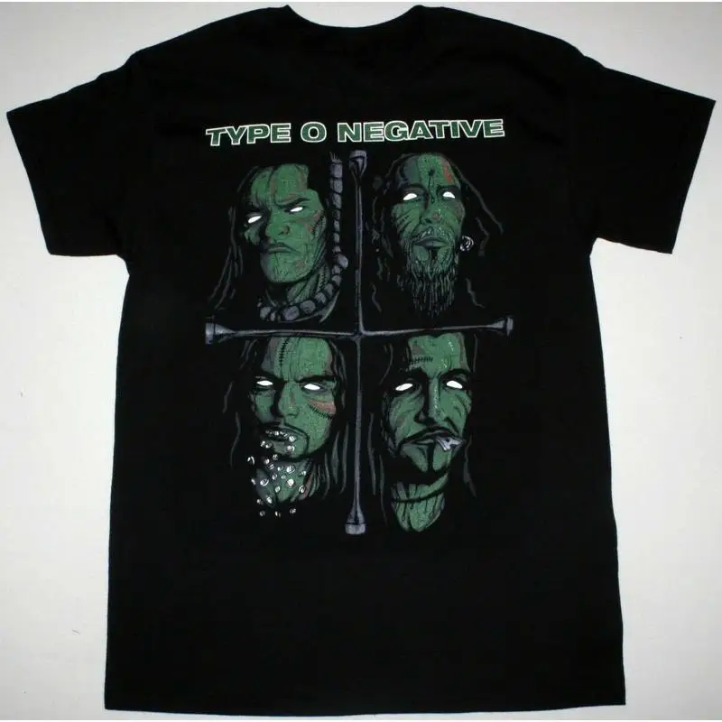 

Винтажная черная футболка TYPE O NEGATIVE NEGAMEISTOUR PETER STEELE S-234XL