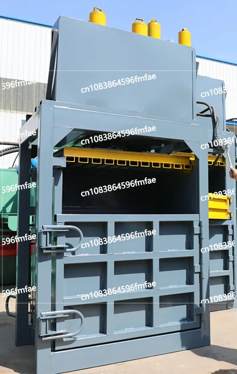 20T Vertical Electric Waste Paper Woven Bag Hydraulic Compact Baling Press Packer Hose Crimper