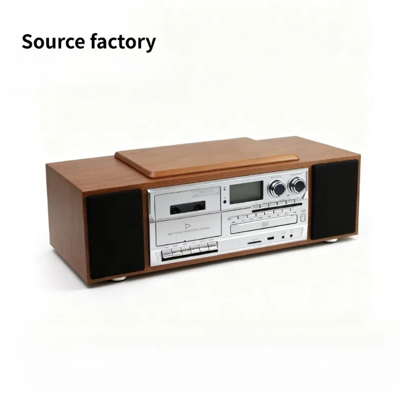 

Retro Cassette CD Player Bluetooth Speaker With Harman-level Sound Quality, Independent Sound Chamber, High Power, Home Décor.