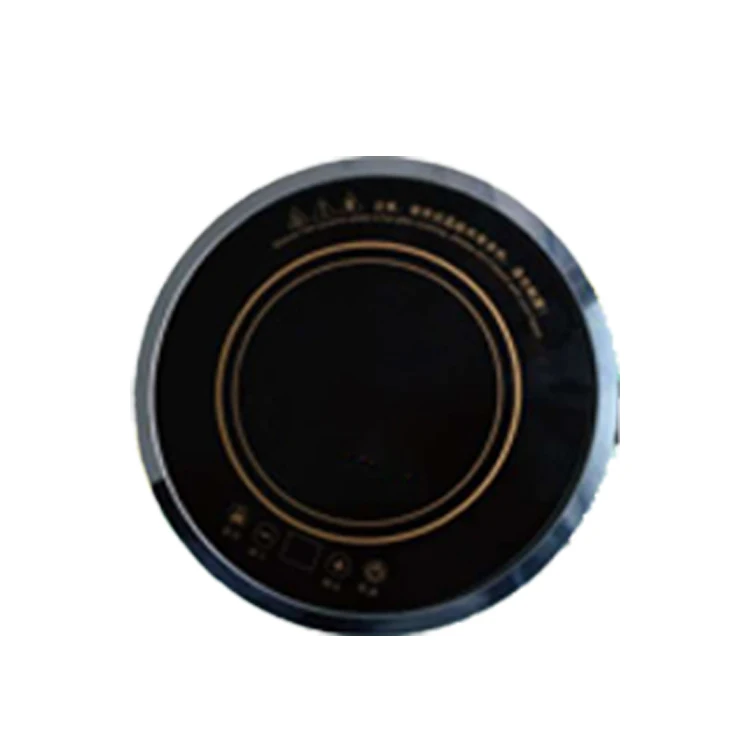 Intelligent Library RV Round Shape Induction Cooker 800W Power Touch Control Panel Caravan Accessories Kitchen