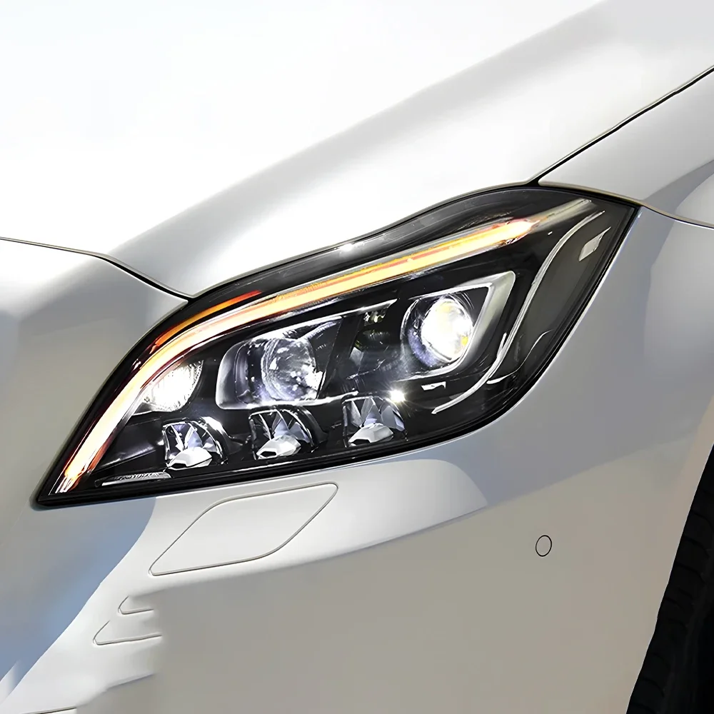 

Автоматические фары в сборе для Benz CLS 220 260 320 400 W218 C218 2012-2017, обновление, новый светодиодный стиль, аксессуары для линз проектора автомобиля