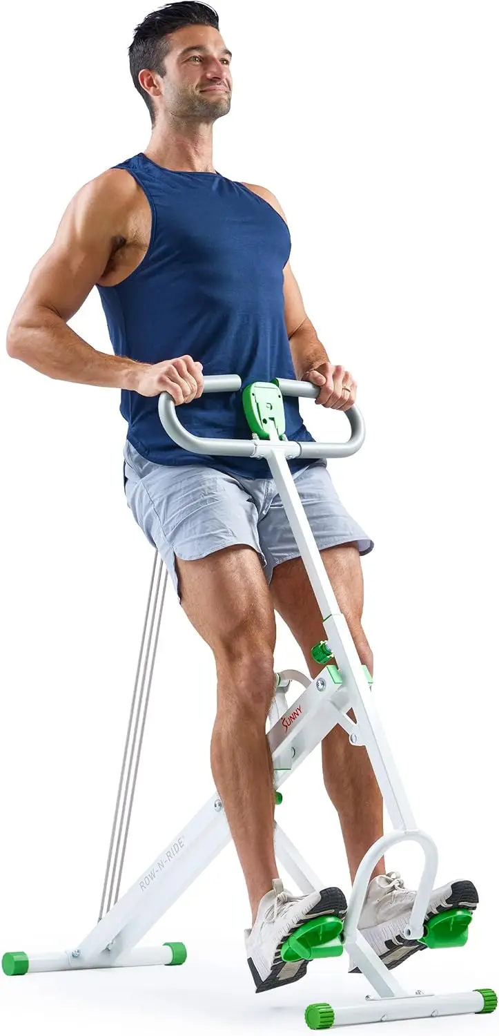 

Складной тренажер для приседаний и гребли с подключением к приложению для тренировки ягодиц и ног, умный фитнес-тренажер