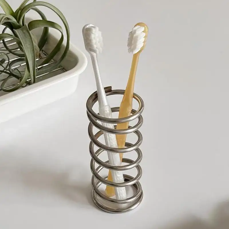 Desk Pen Holder Organizer Metal Pencil Holder Desk Modern Pen Organizer Novelty Vase Household Ornament Makeup Brush Container