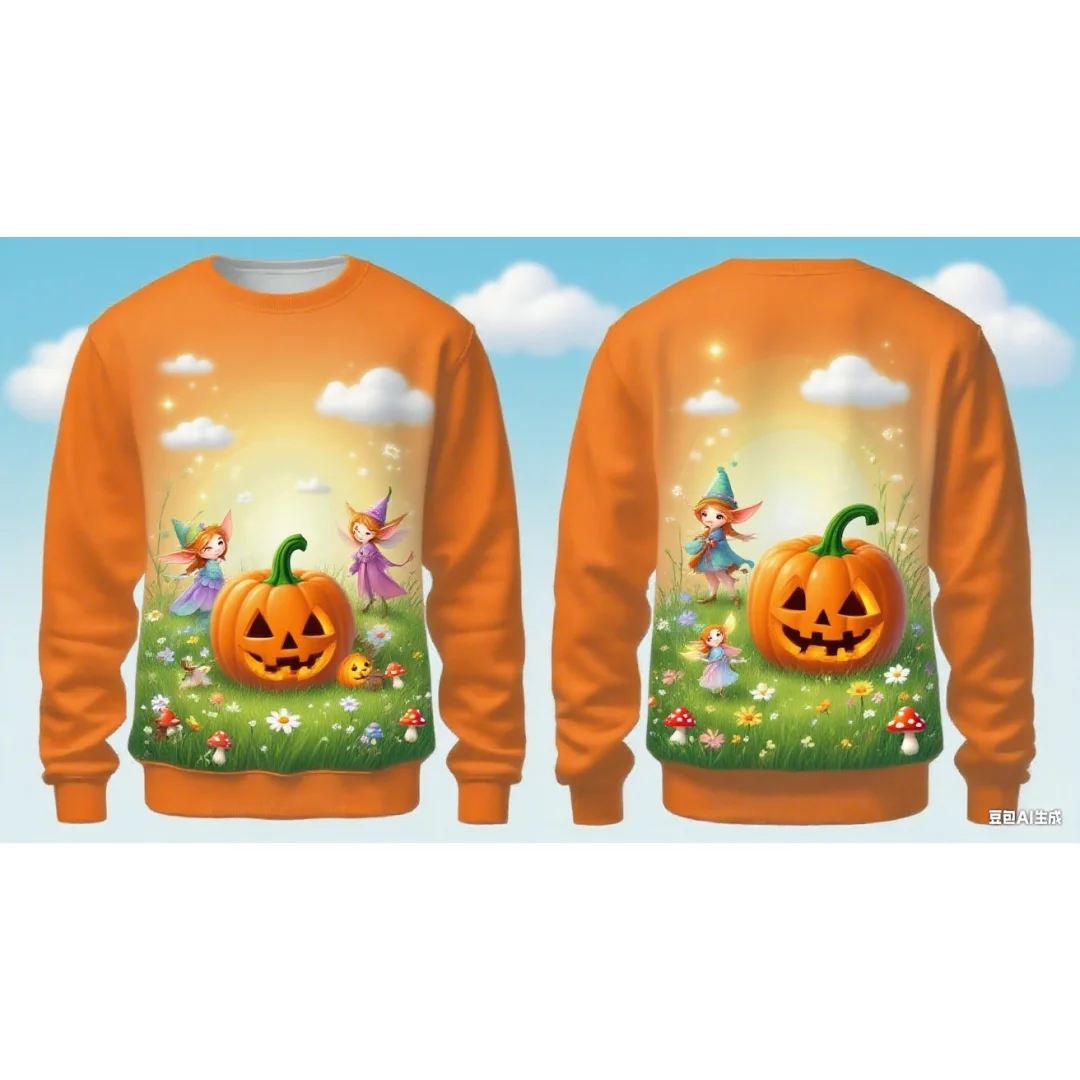 Толстовка с рисунком тыквы на Хэллоуин, 3D принт, весенне-осенняя модная универсальная уличная одежда, мужские и женские толстовки Y2K