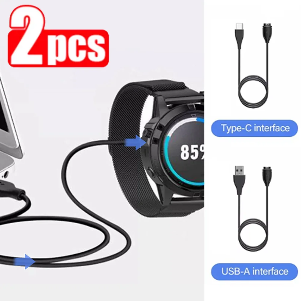 

Магнитное зарядное устройство USB 1/2 шт. для Garmin Forerunner 55 45 245 255 265 745 945 955 965 Зарядный кабель для Vivoactive 3 4S, Venu