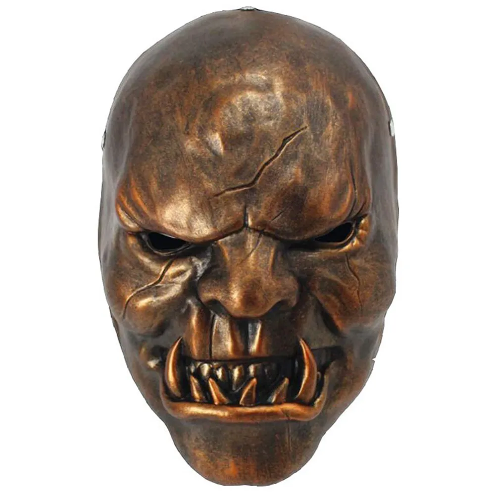 

Resin Marshal Horror Cosplay Mask Horror Tribe Orc Mask Halloween Party Costume Props Game Mask