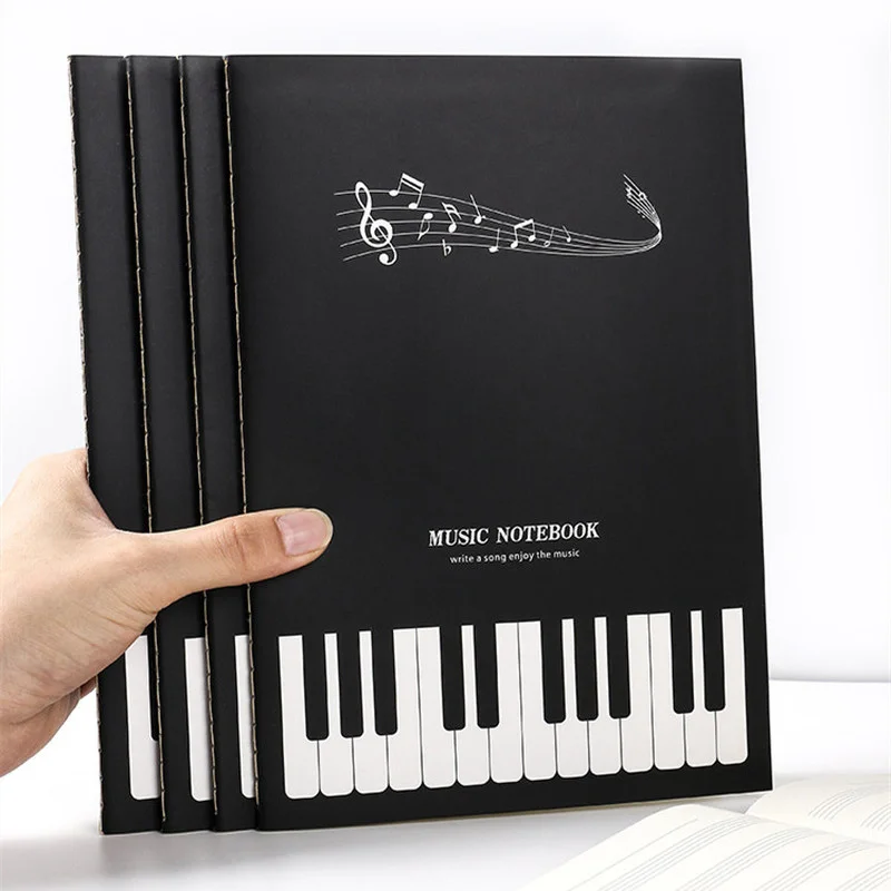 Universal 16/24/32 Pages Music Notebook High Quality Thicken Lyrics and Music Staff Book Student Music Theory Exercise Notebook