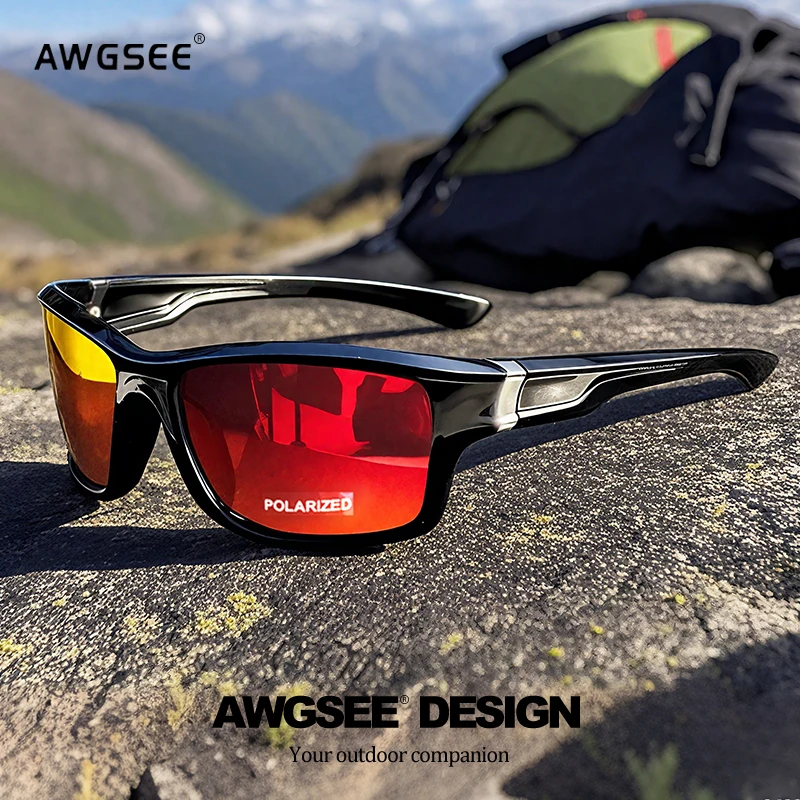 Men's Polarized Sports Sunglasses - Durable TAC Lens with Photochromic & Color Options for Hiking, Fishing, Travel & Daily Wear