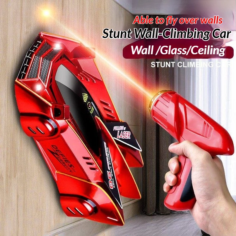 2026 New Light Tracking Wall Climbing RC Car Rechargeable Anti-Gravity Stunt Racing Car Remote Control Toy Birthday Gift