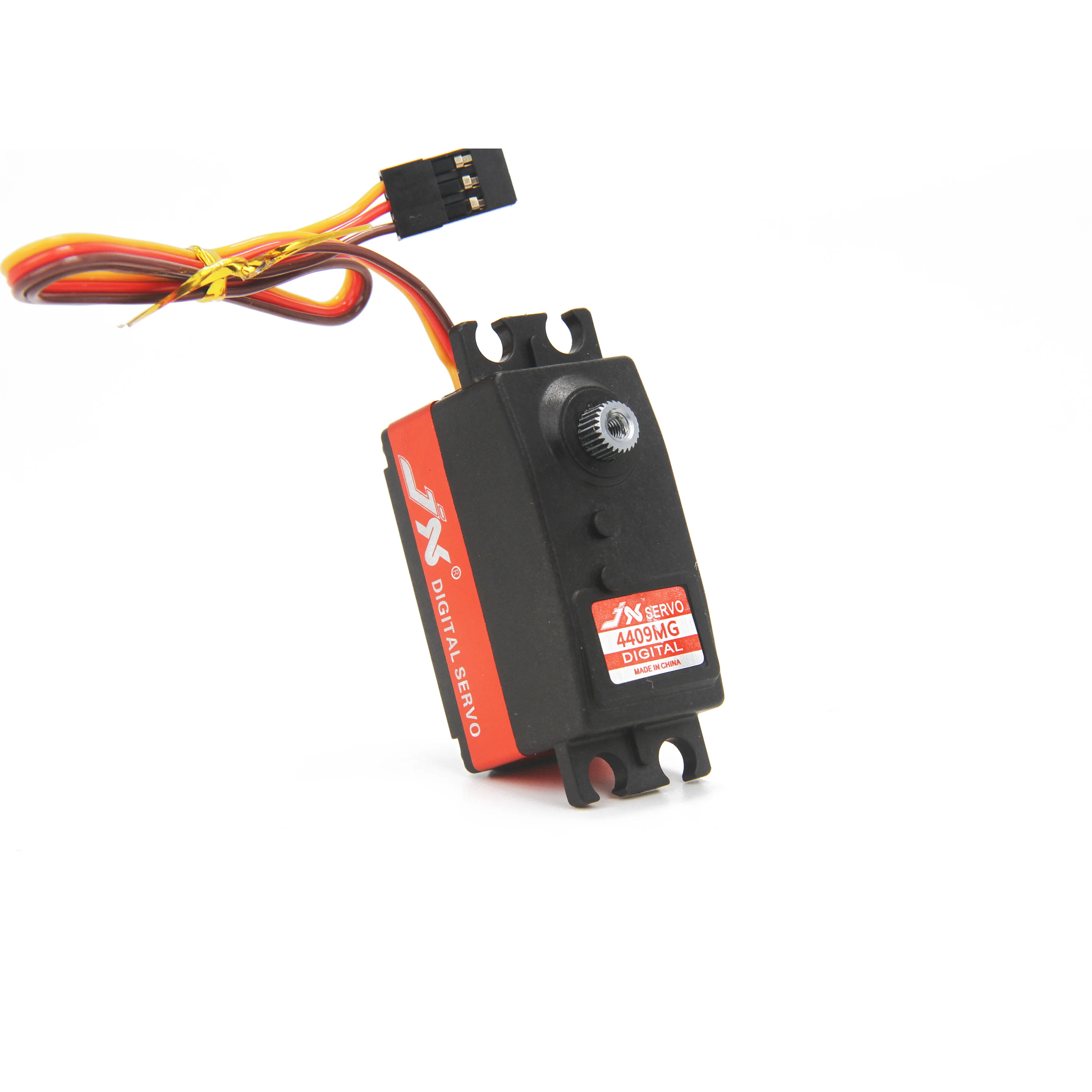 JX Servo PDI-4409MG 9KG cuerpo corto Servo de engranaje de Metal de alto par perfil bajo para 1/8 1/10 RC coche oruga avión Robot brazo Buggy