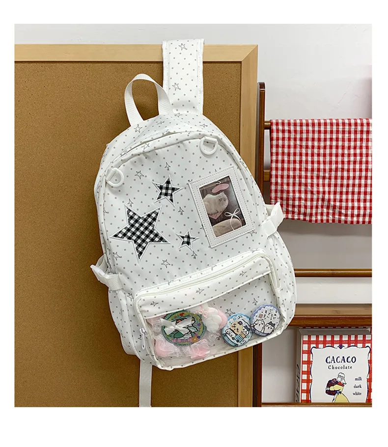 Kawaii Starry Harajuku Ita College Backpack - Limited Edition