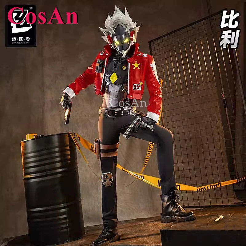 

CosAn Game Zenless Zone Zero Billy костюмы для косплея модная боевая форма полный комплект одежда для ролевых игр на Хэллоуин S-3XL