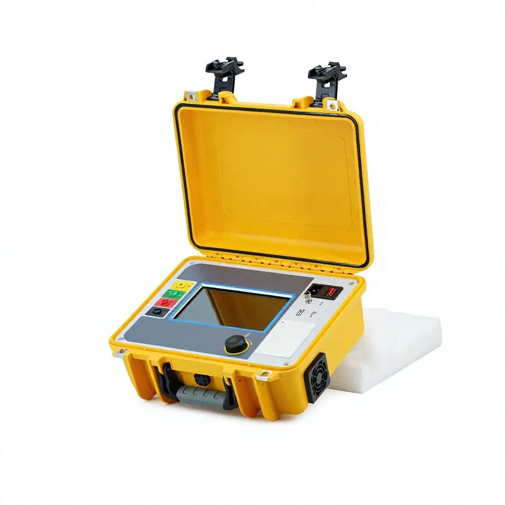HB-Z11 Digital Transformer DC Winding Resistance Tester Smart Portable Ohmmeter With 6 Selective Current Ranges