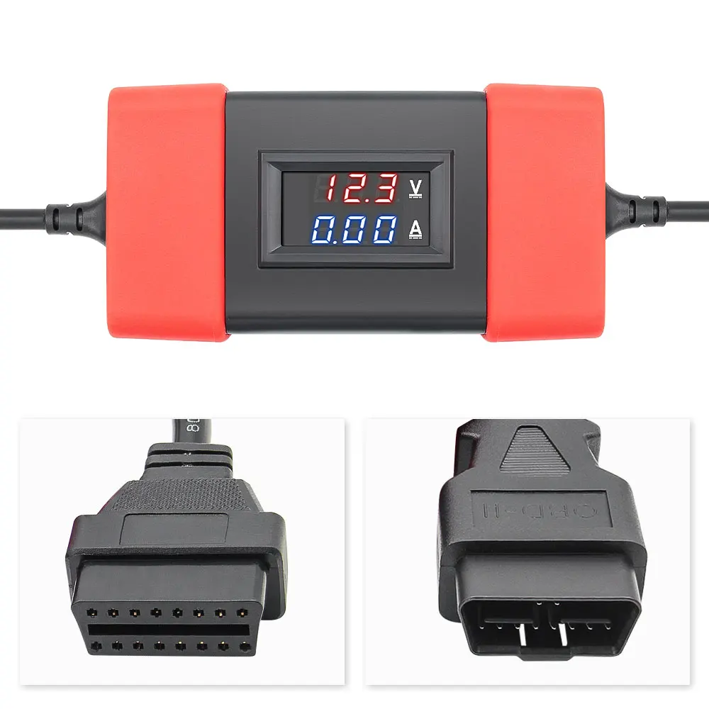 24V to 12V Heavy Duty Truck HD Voltage Converter for Launch Easydiag 2.0 OBD 2 OBD2 Adapter Auto Connector Cable for Thinkdiag