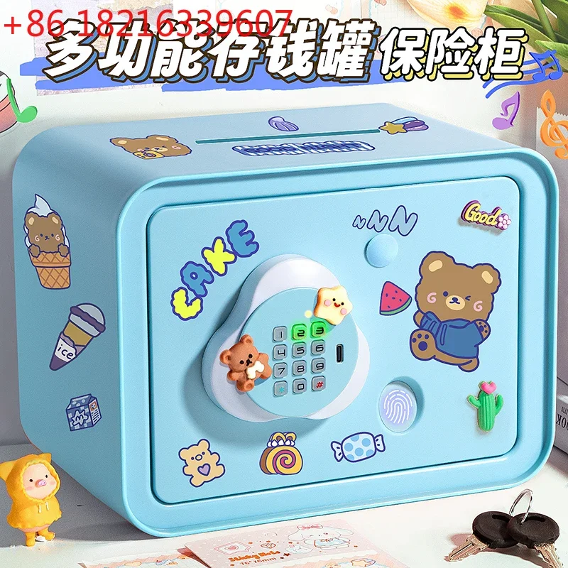 Piggy Bank Safe Boy Internet celebrity password key Child password cabinet