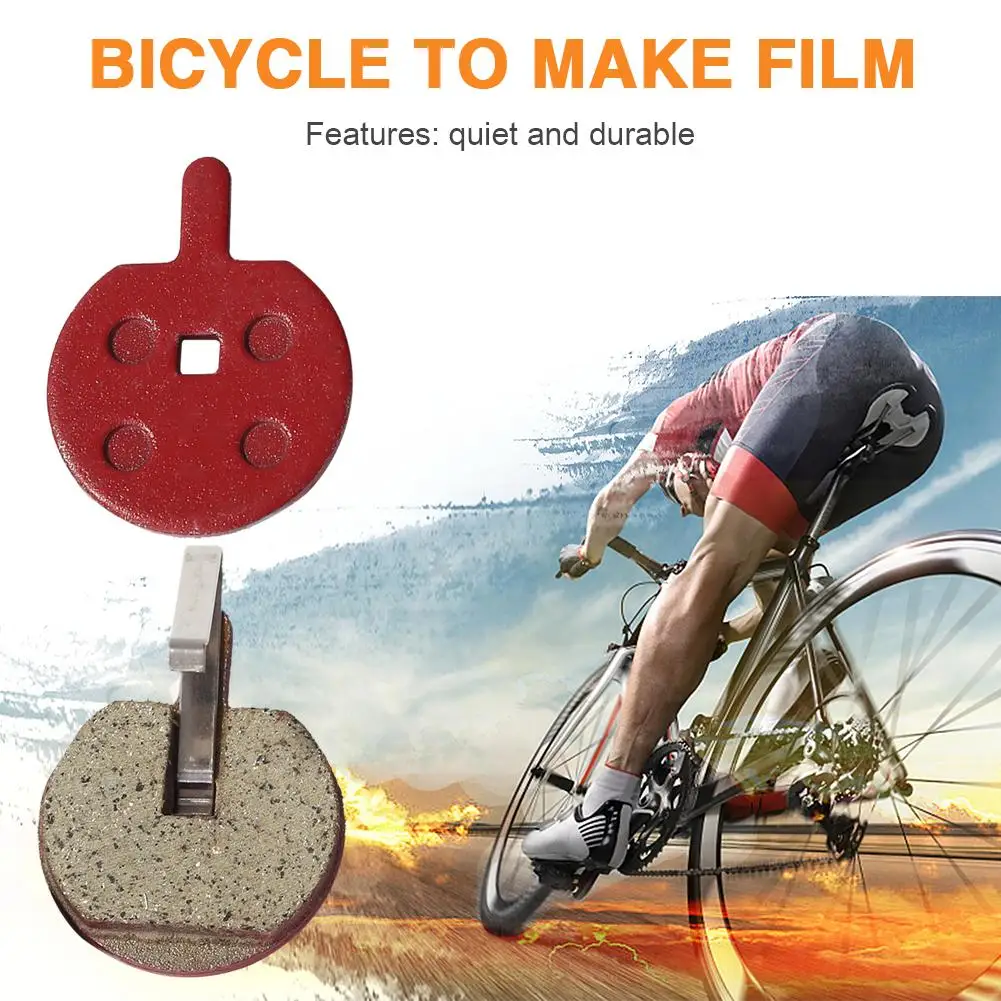 

2 Sets Mountain Bicycle Disc Brake Pads Wear-Resistant Road Bicycle Quiet Brake Pads Cycling Parts Accessories