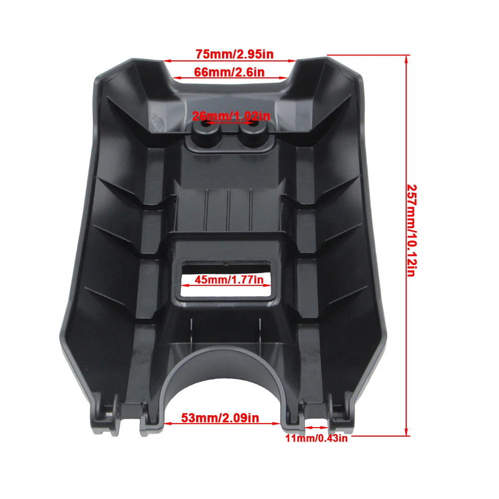 Carbon Fiber Pattern Electric Bike Battery Cover for Surron Light Bee X/Surron Light Bee S/X160/X260-Imitation Carbon Fibe