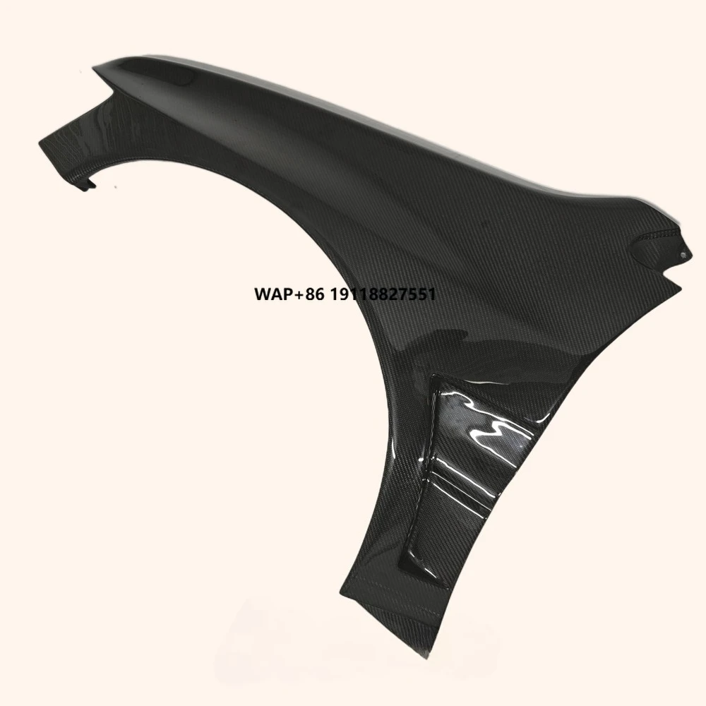 

For EVO 8 9 Carbon Fiber Ap Style Wide Vented Front Fender Pair