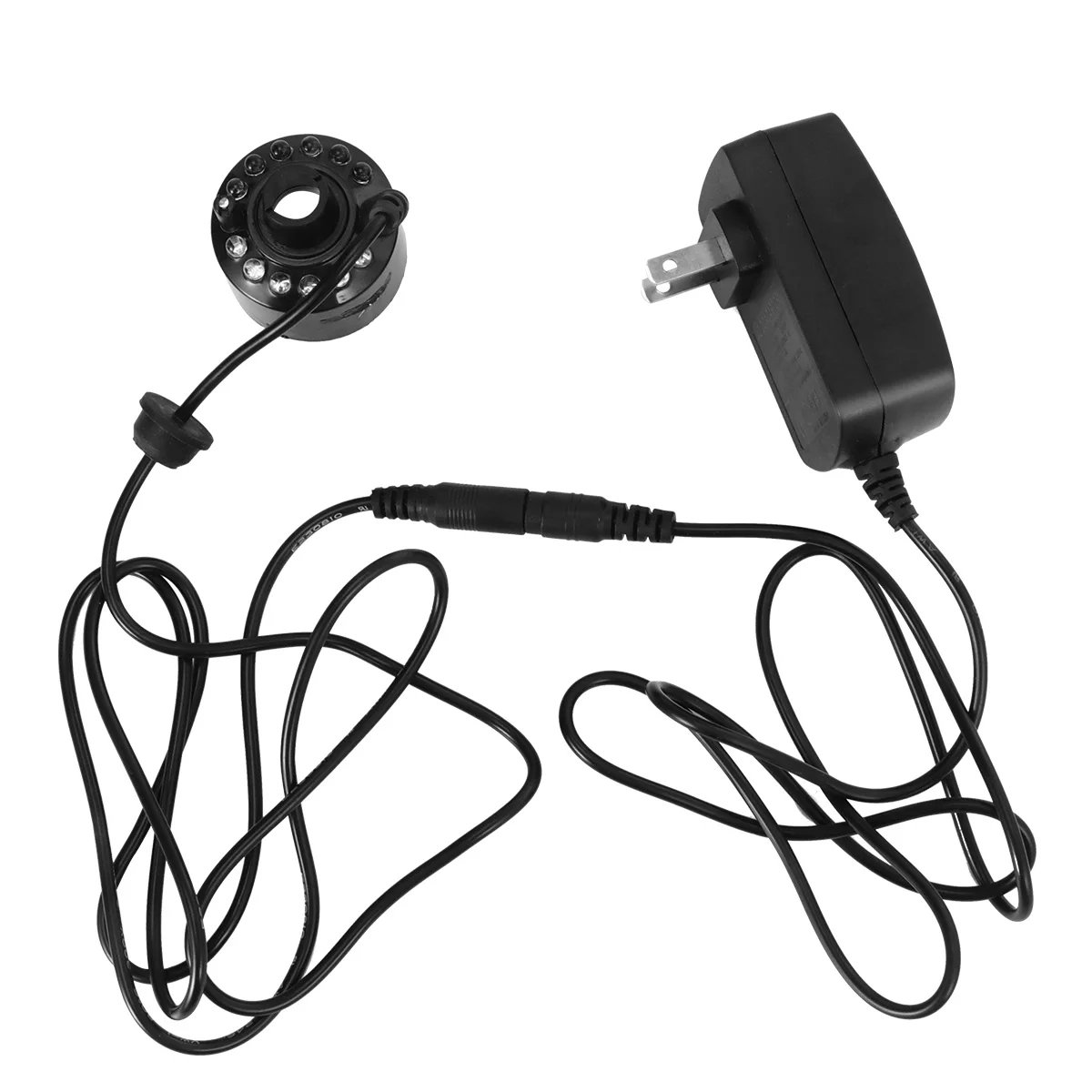 

Led Rockery Bonsai Mist Maker Fogger Water Fountain Pond Air Humidifier Sprayer Decorative Aquarium Fogger Device Us Plug High