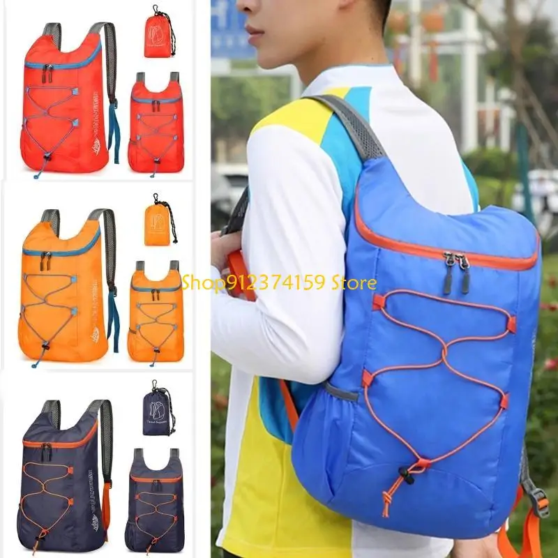 G5AE Lightweight Backpack Convenient Foldable Outdoor Travel Daypack for Women Men
