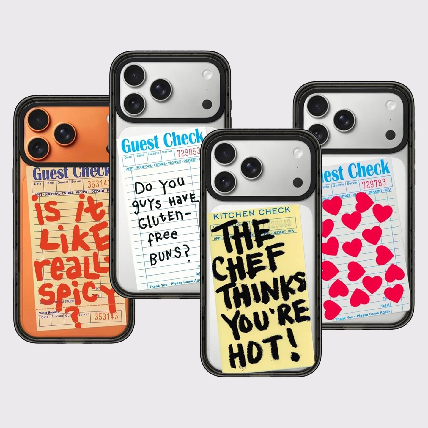 

The Chef Thinks You're Hot Impact Black Border Magnetic Cover for IPhone 13 14 15 16 17 Pro Max Case for IPhone Air
