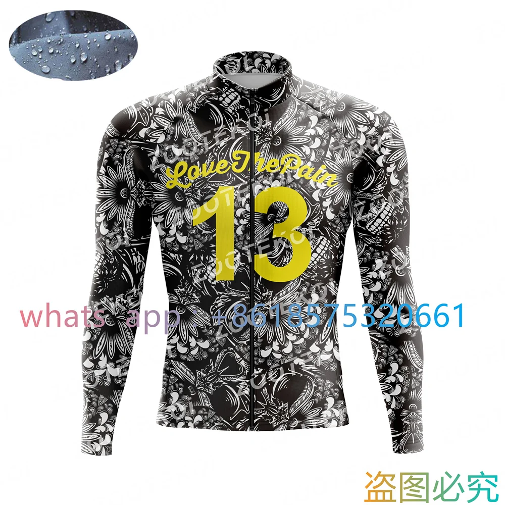 Love The Pain Unisex 2023 Ultralight Cycling Windbreaker Bicycle Windshield Jacket Men Waterproof Windbreaker Pro Team Raincoat