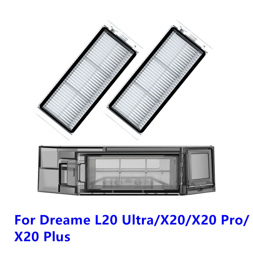 For Dreame L20 Ultra/X20/X20 Pro/X20 Plus Dust Box Hepa Filters Dustbin Dust Collecting Box Vacuum Cleaner Parts