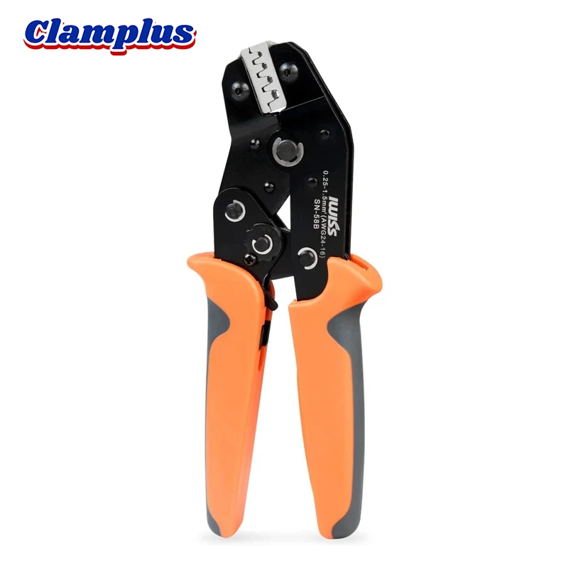 

SN-58B EDM Crimper Plier Suitable For Dupont 2.54/2.8/3.96/4.8/6.3 Plug Spring Terminal Crimping Pliers Multitool Wire Stripper