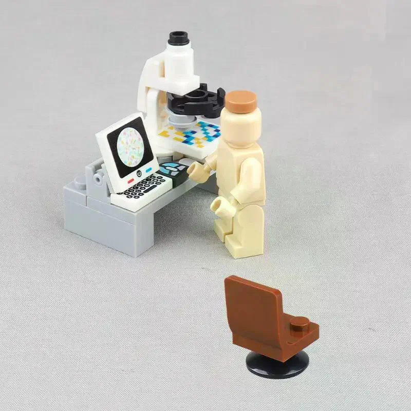 1 set of building block assembly toys, small particle parts, experimental microcomputer equipment accessories