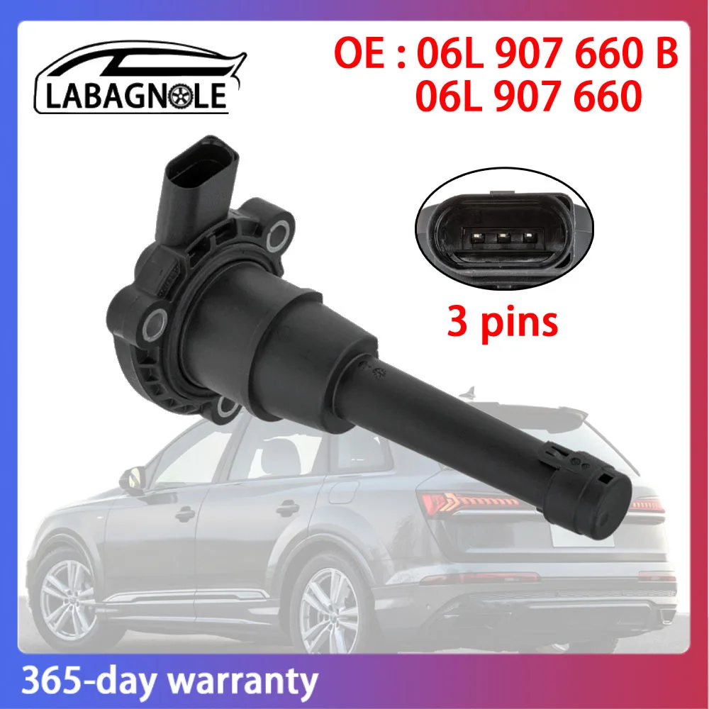 

Датчик уровня моторного масла OE качество 06L907660B 06L907660 для Audi A4 2016-2025 A5 Q7 2016-2026 VW Touareg 2018- 06L 907 660 B